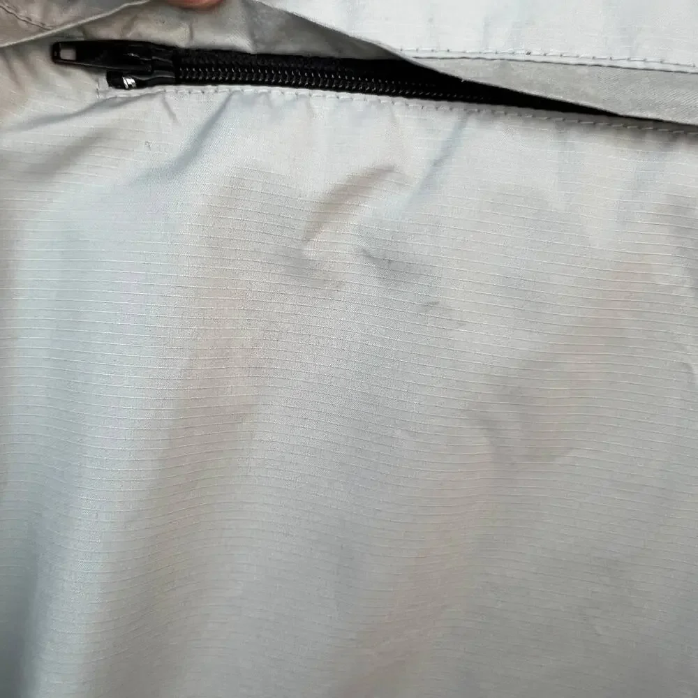 Canada Sportswear Gray Lightweight Windbreaker Jacket Men’s Size M
